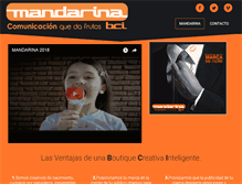 Tablet Screenshot of mandarinabci.com.mx